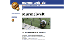 Desktop Screenshot of murmelwelt.de